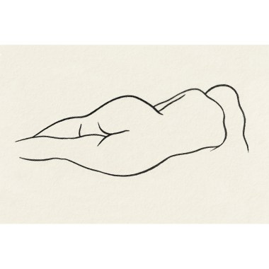 Reclining Nude Woman - Ananda Coomaraswamy